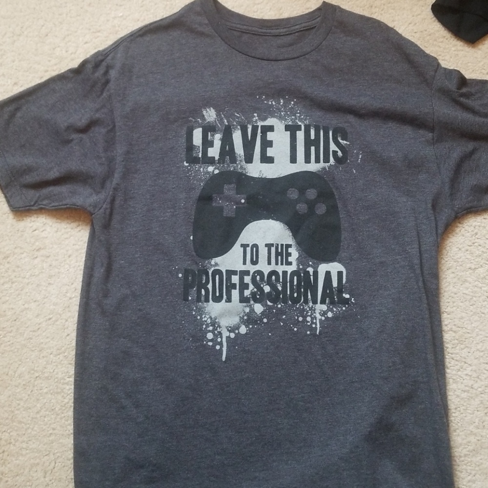 Mens gamer t shirt